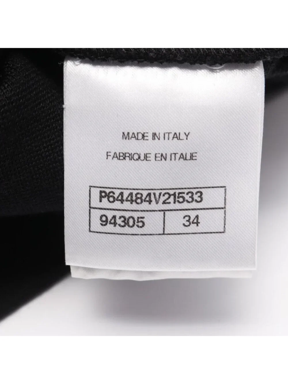 Chanel Tank Top CC Logo Ruffle Wool